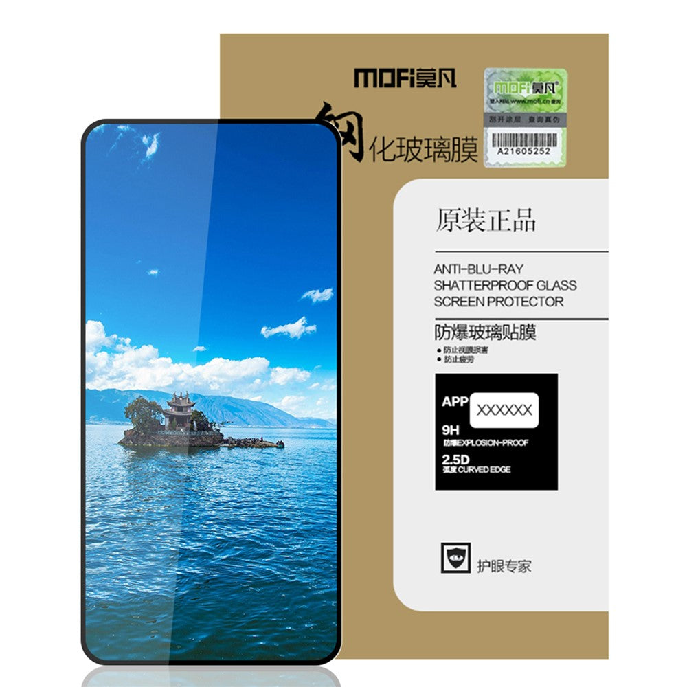 MOFI JK Härdat Glas Film Series-1 för Xiaomi Redmi Note 12T Pro 5G / 11T Pro 5G / 11T Pro+ 5G / K50i 5G / Poco X4 GT 5G Skärmskydd i Högkvalitativt Aluminium-Silikon Glas