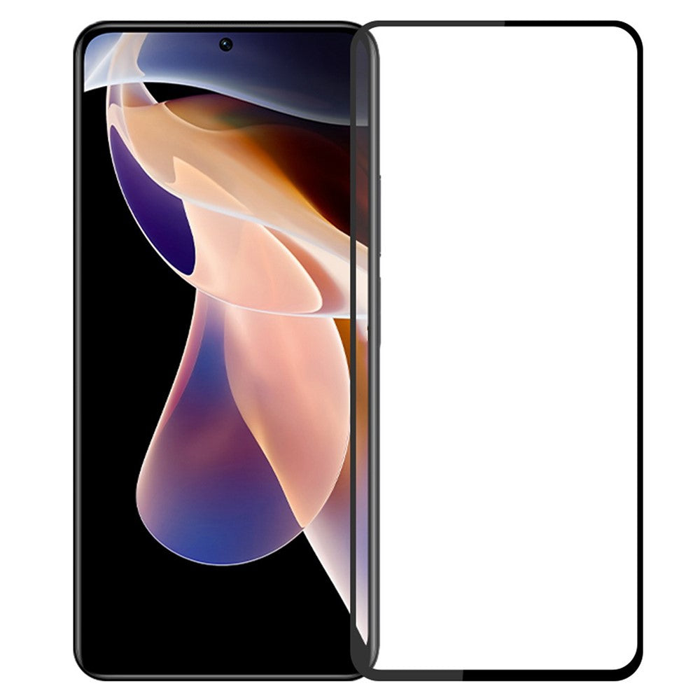 PINWUYO För Xiaomi Redmi 12 5G (Global) / Poco M6 Pro 5G JK Härdat Glas Film Series-2 Hög Aluminium-Silicon Glas mobil Helskärmsskydd