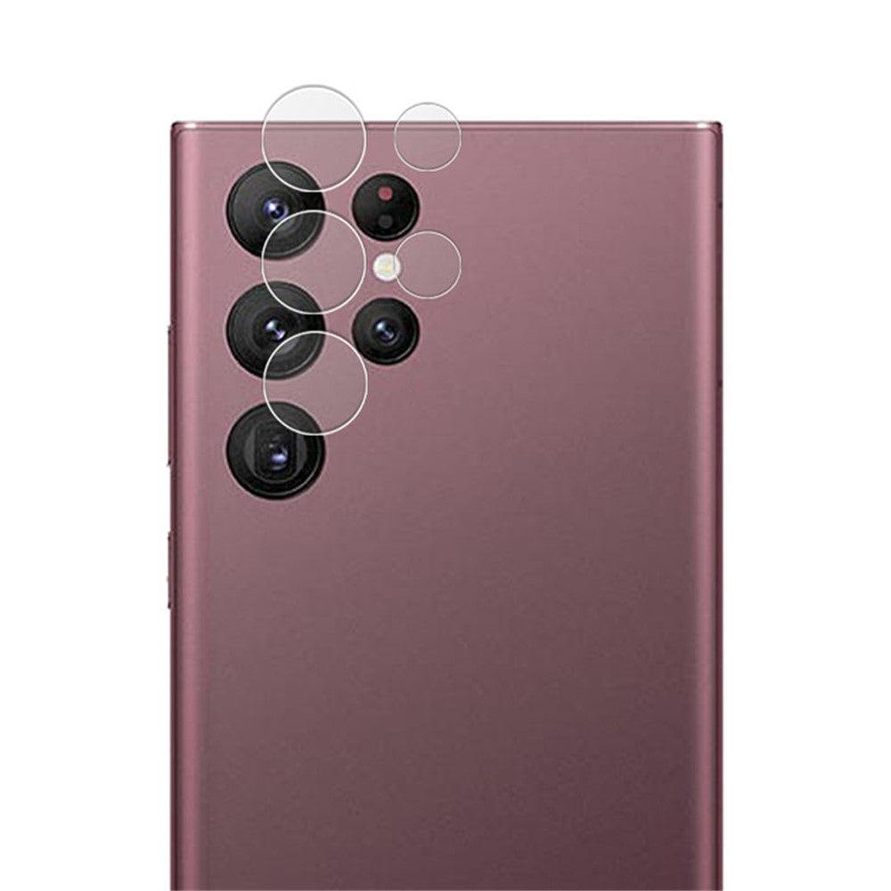 MOCOLO 1 Set Lens Film for Samsung Galaxy S23 Ultra , 9H Tempered Glass HD Back Camera Lens Protector
