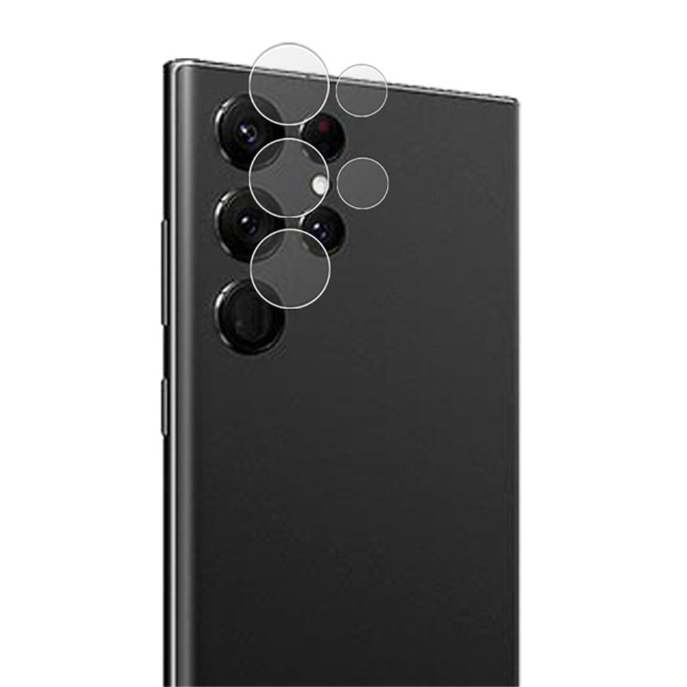 MOCOLO 1 Set Lens Film for Samsung Galaxy S23 Ultra , 9H Tempered Glass HD Back Camera Lens Protector