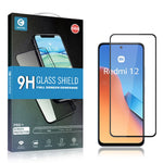 MOCOLO For Xiaomi Redmi 12 4G Full Screen Protector Silk Printing Full Glue Tempered Glass Film