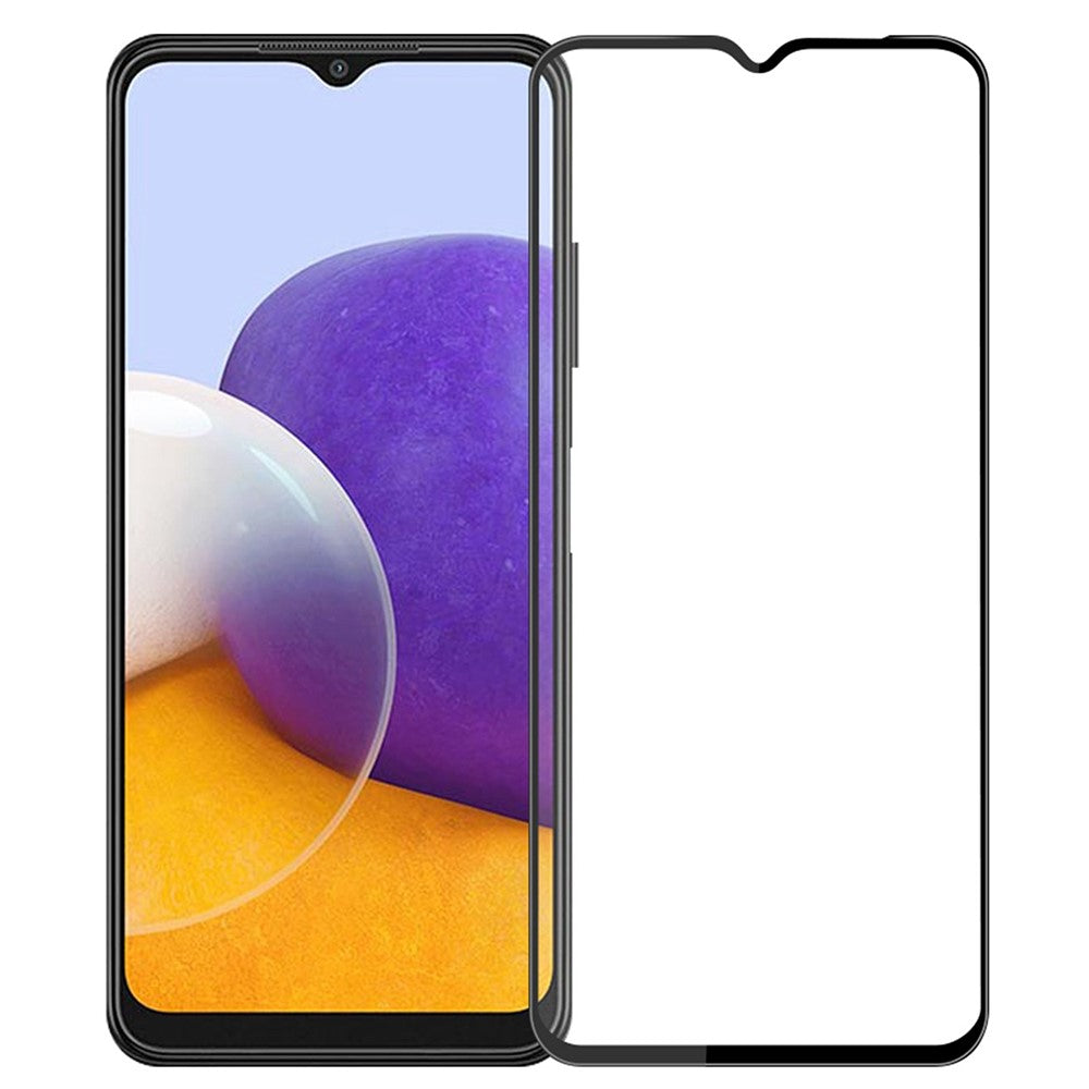 PINWUYO JK 3D-böjd härdad glasfilm-2 för Samsung Galaxy A25 5G (Global) (161,0 x 76,5 x 8,3 mm) Helhäftande skärmskydd