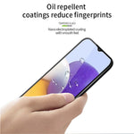 PINWUYO JK 3D-böjd härdad glasfilm-2 för Samsung Galaxy A25 5G (Global) (161,0 x 76,5 x 8,3 mm) Helhäftande skärmskydd