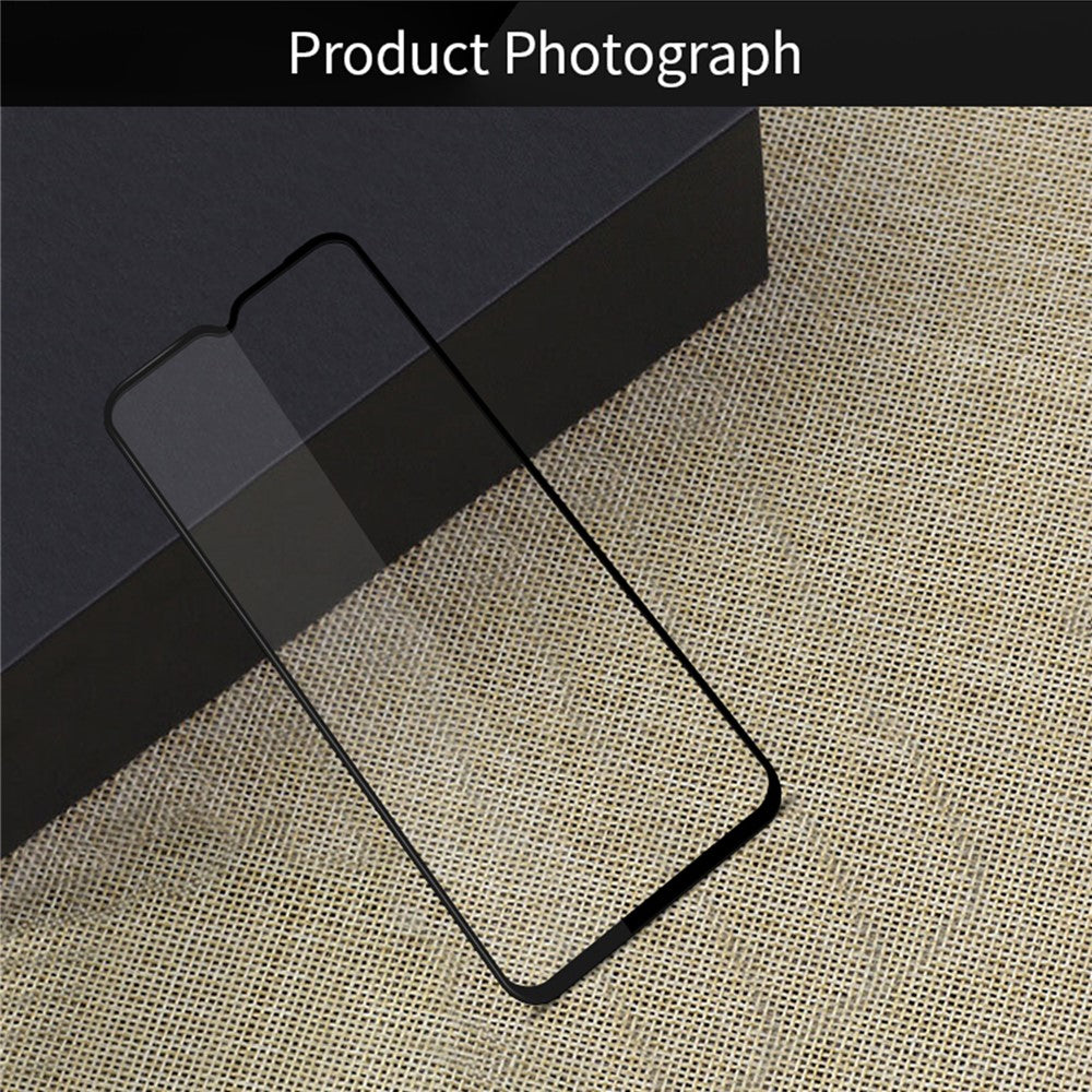 PINWUYO JK 3D-böjd härdad glasfilm-2 för Samsung Galaxy A25 5G (Global) (161,0 x 76,5 x 8,3 mm) Helhäftande skärmskydd