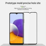PINWUYO JK 3D-böjd härdad glasfilm-2 för Samsung Galaxy A25 5G (Global) (161,0 x 76,5 x 8,3 mm) Helhäftande skärmskydd
