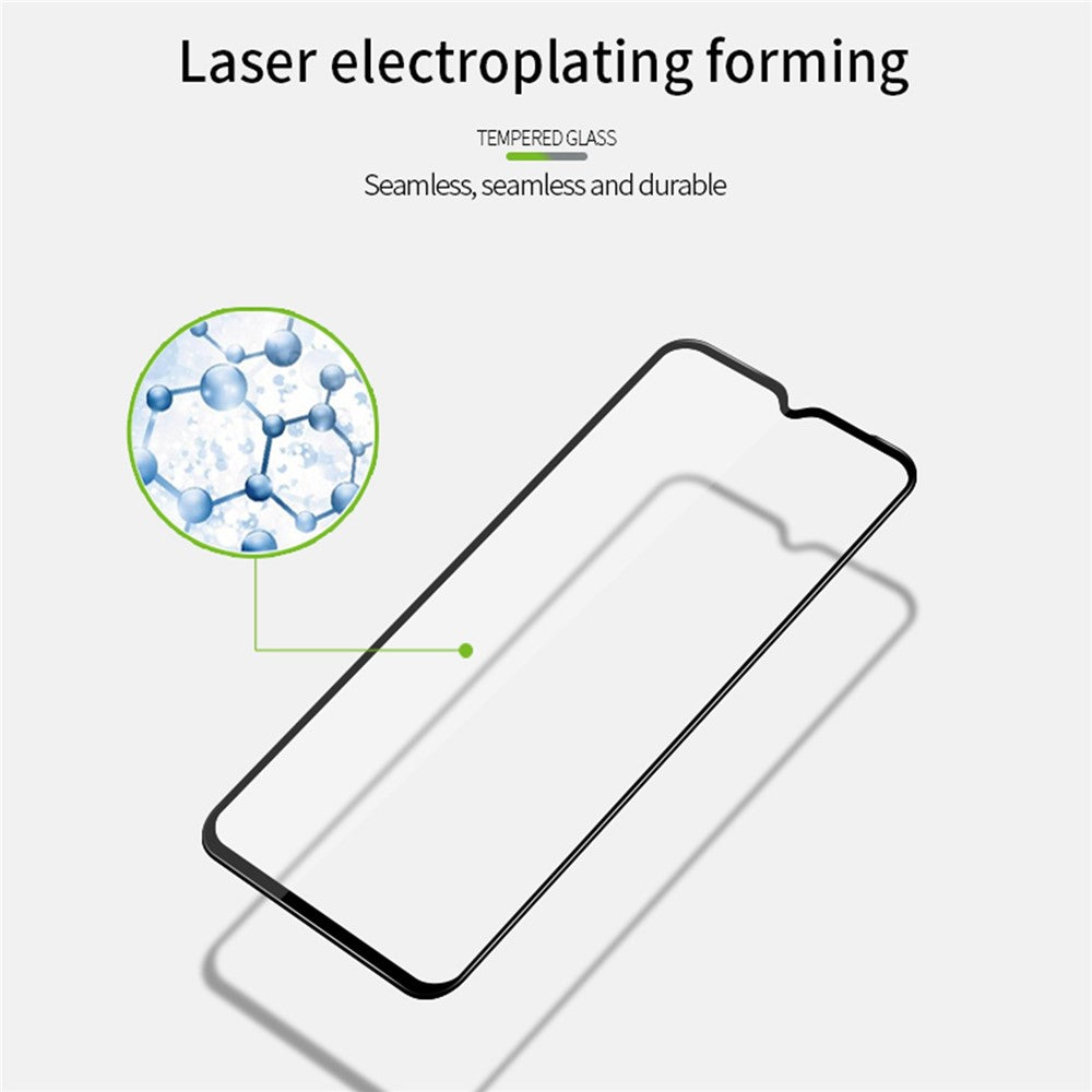 PINWUYO JK 3D-böjd härdad glasfilm-2 för Samsung Galaxy A25 5G (Global) (161,0 x 76,5 x 8,3 mm) Helhäftande skärmskydd