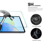 ENKAY HAT PRINCE 2Pcs for Honor Pad X8 Pro / Pad X9 Tempered Glass Tablet Screen Protector 9H 2.5D 0.33mm Film