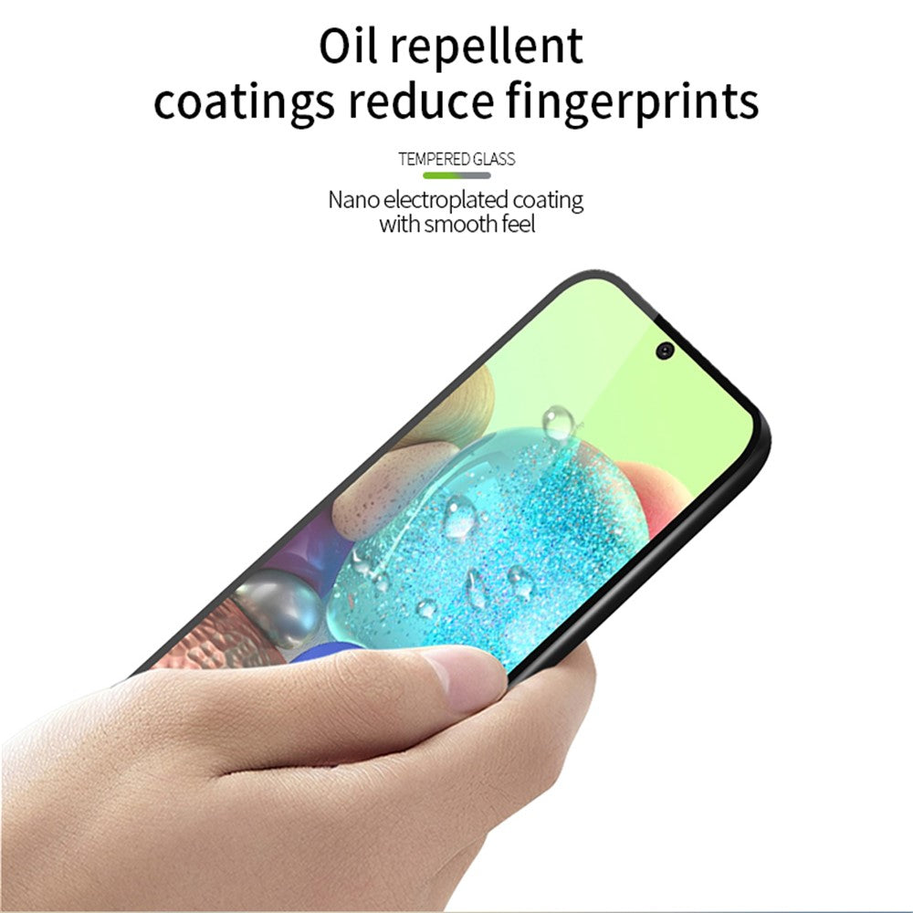 PINWUYO För Oppo K11 5G JK Härdat Glas Film Series-2 Hög Aluminium-Silikon Glas HD Klart Helskärmsskydd