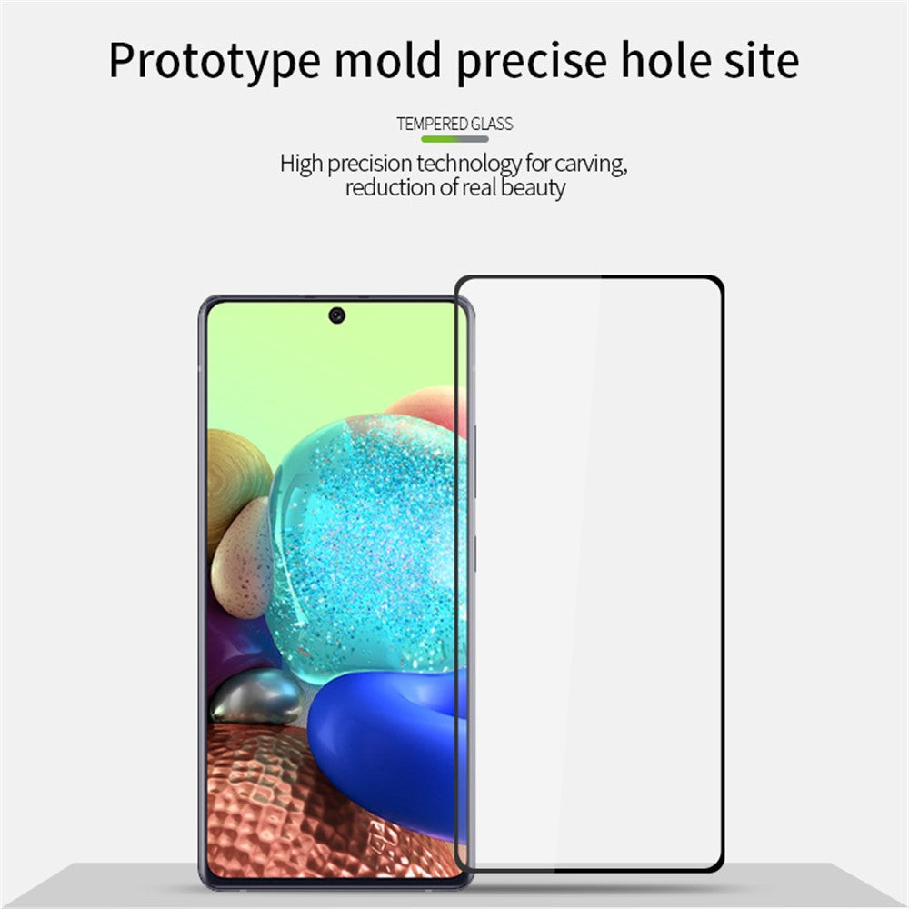 PINWUYO För Oppo K11 5G JK Härdat Glas Film Series-2 Hög Aluminium-Silikon Glas HD Klart Helskärmsskydd