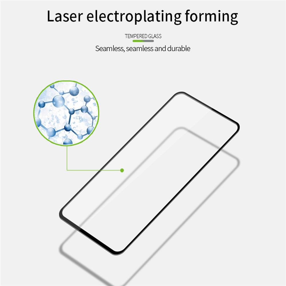 MOFI JK Tempered Glass Film Series-1 for Xiaomi Redmi 12 5G (Global) / Poco M6 Pro 5G Full Glue High Aluminum-silicon Glass Screen Protector