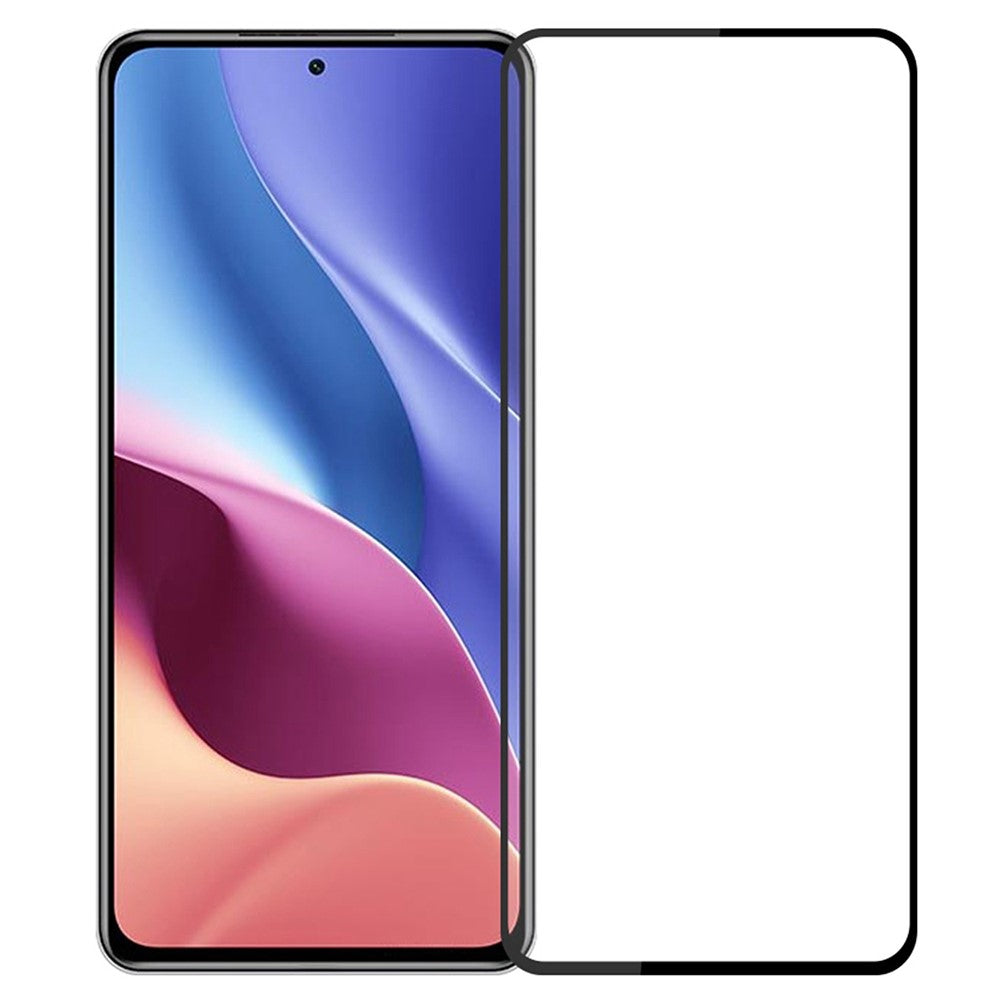 MOFI För Xiaomi Redmi Note 13 Pro 4G / 5G / Poco M6 Pro 4G JK Härdat Glas Film Series-1 Skärmskydd Helhäftande Hög Aluminium-Kisel Glasfilm