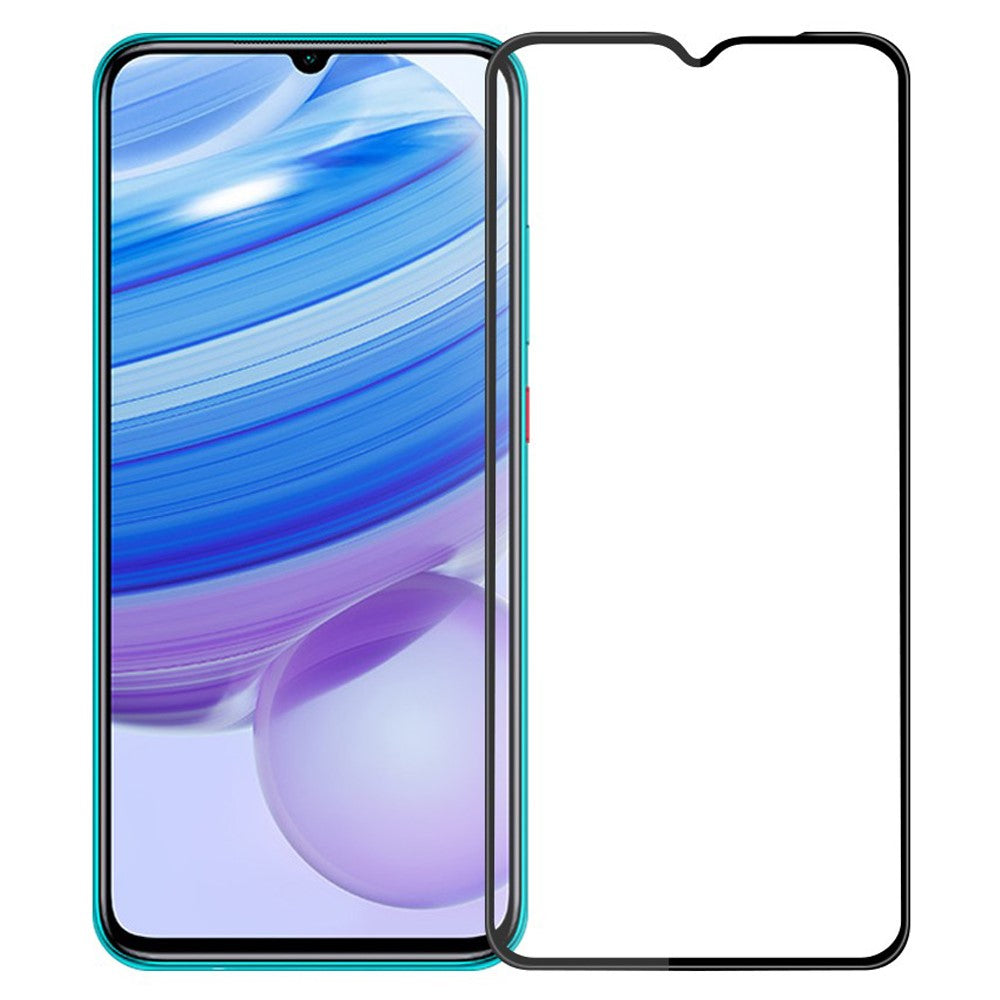 MOFI JK 3D-hærdet glasfilm-1 til Xiaomi Redmi 11A 4G, HD-klar aluminiums-siliciumglasskærmbeskytter i høj kvalitet med buet design