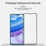 MOFI JK 3D-hærdet glasfilm-1 til Xiaomi Redmi 11A 4G, HD-klar aluminiums-siliciumglasskærmbeskytter i høj kvalitet med buet design