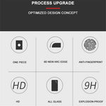 MOCOLO For Huawei Mate 60 Pro / Mate 60 Pro+ Screen Protector Full Coverage 3D Curved Tempered Glass Film