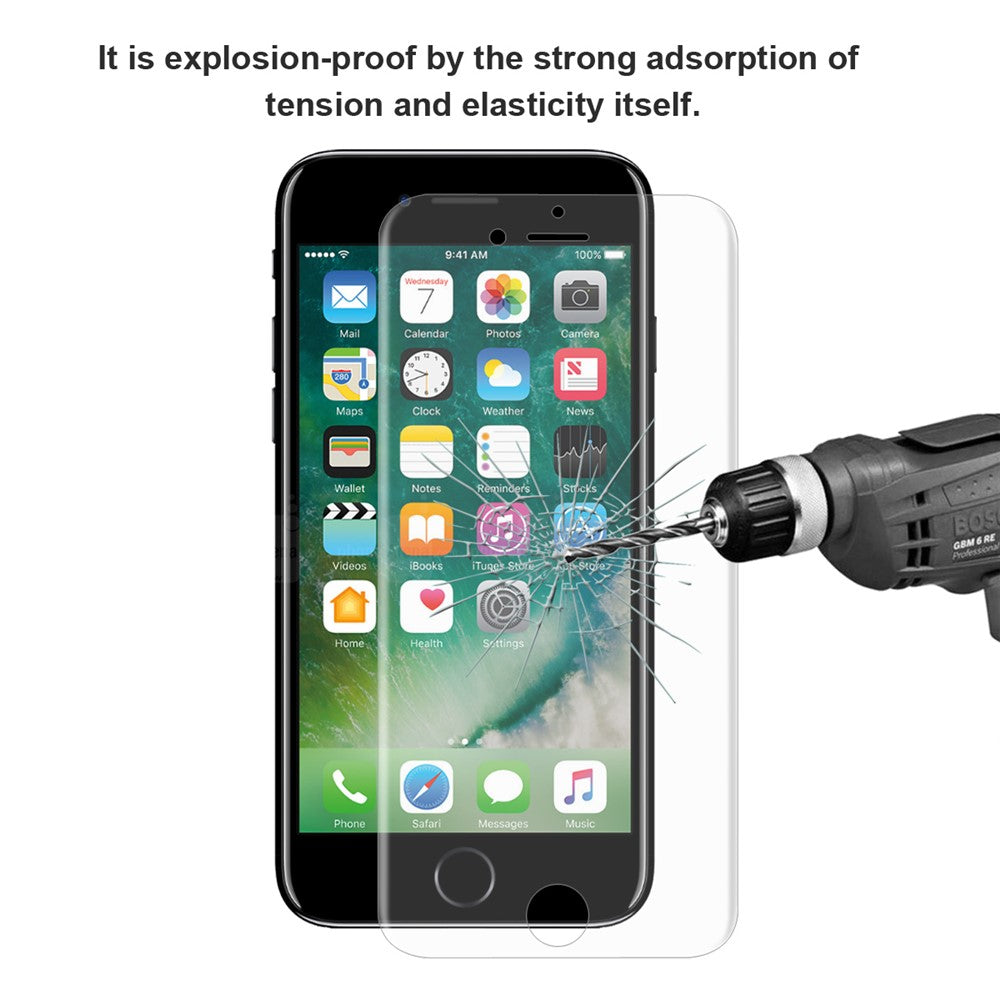 HAT PRINCE Hydrogel Film 0.1mm 3D Full Coverage TPU Explosion-Proof Screen Film for iPhone 8 Plus / 7 Plus 5.5 inch