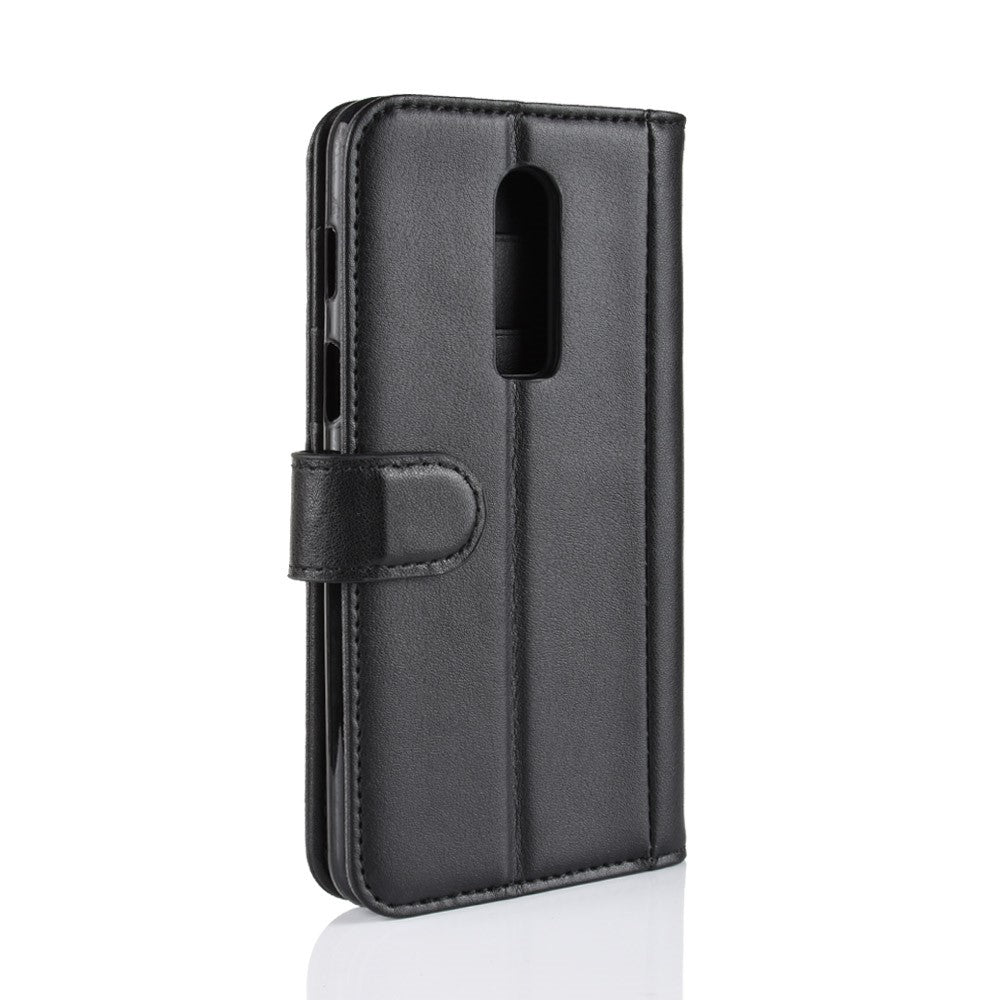 Plånboksfodral i äkta läder för OnePlus 6