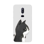 Mönstertryckt TPU-skyddsskal för OnePlus 6