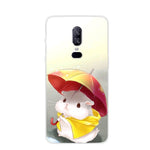 Mönstertryckt TPU-skyddsskal för OnePlus 6