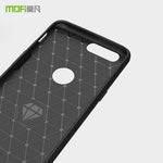 MOFI Kolfiberstruktur Borstad TPU Mobilskal för OnePlus 5T