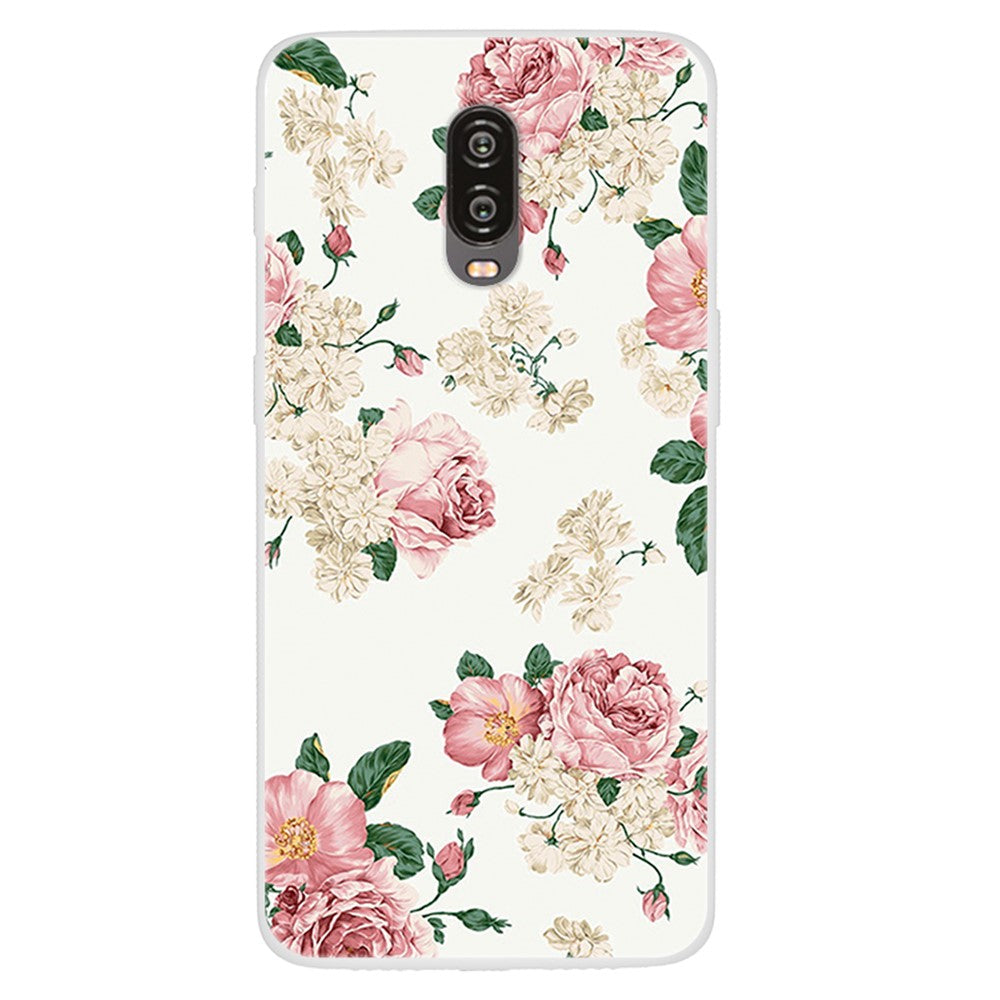 Mönstertryckt TPU-skal för OnePlus 6T