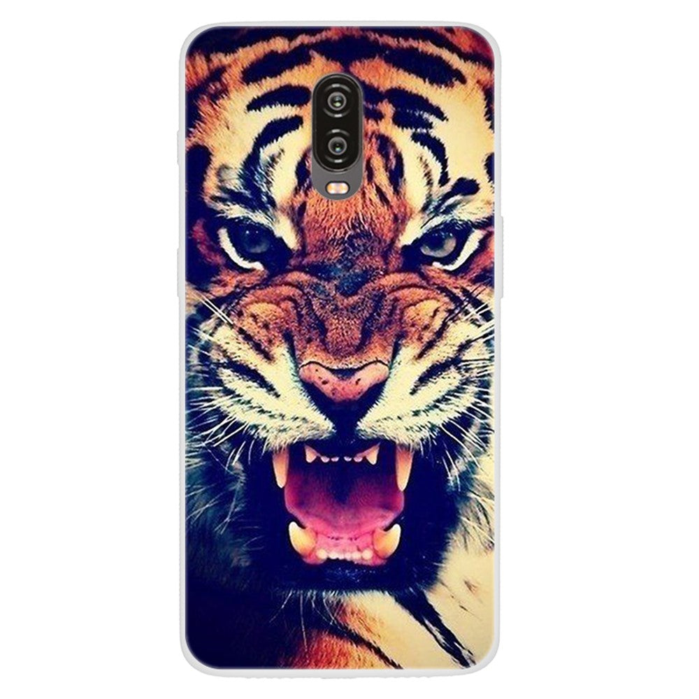Mönstertryckt TPU-skal för OnePlus 6T