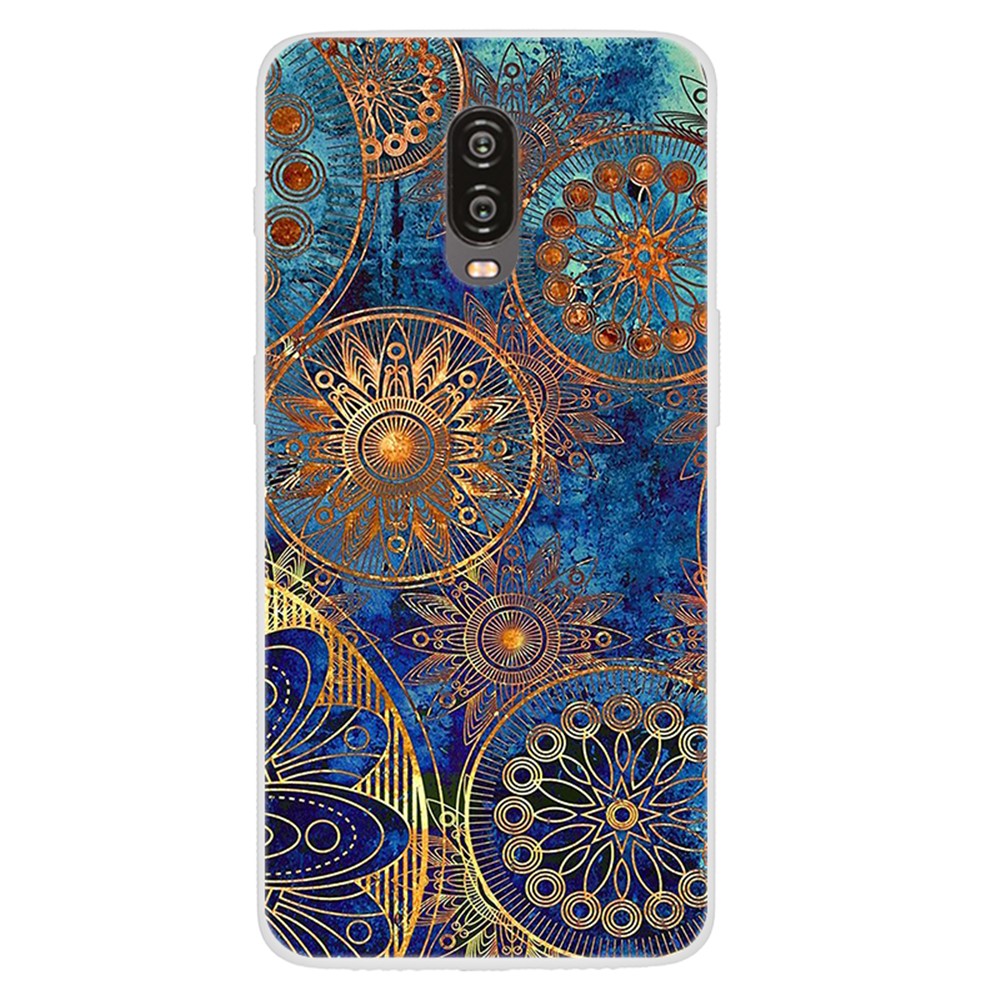 Mönstertryckt TPU-skal för OnePlus 6T