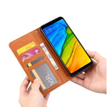 Självabsorberande läderfodral för OnePlus 6T