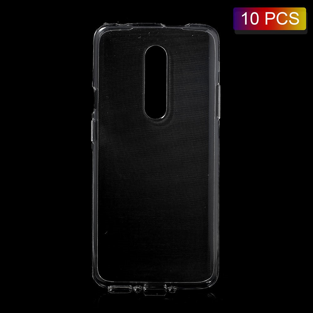10 st/set halkfria inre genomskinliga TPU-skyddsskal för OnePlus 7 Pro