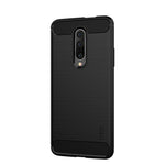 MOFI Kolfiber Borstad TPU Skyddande mobilskal för OnePlus 7 Pro