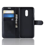 Litchi Texture Wallet Stand Läderskyddande mobilskal till OnePlus 7