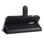 Litchi Texture Wallet Stand Läderskyddande mobilskal till OnePlus 7