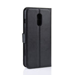 Litchi Texture Wallet Stand Läderskyddande mobilskal till OnePlus 7