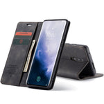 CASEME 013-serien til OnePlus 7 Pro, selvabsorberende pung i PU-læder