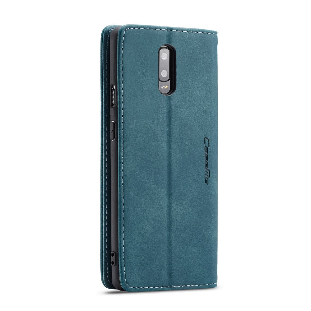 CASEME 013-serien självabsorberande läderfodral med flip-funktion för OnePlus 7