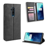 Retro-stil självabsorberande läderfodral för OnePlus 7T Pro
