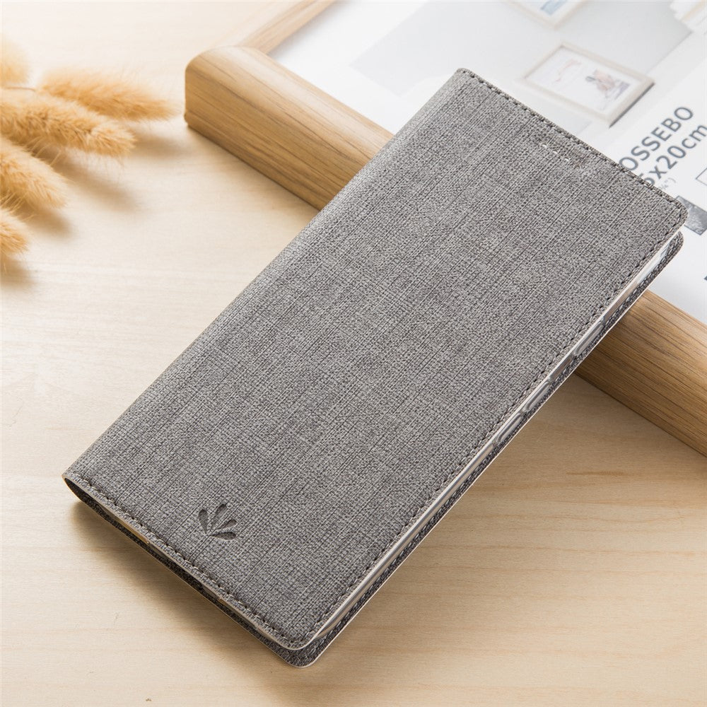 VILI DMX Cross Texture Läderfodral med Kortplats för OnePlus 7T Pro