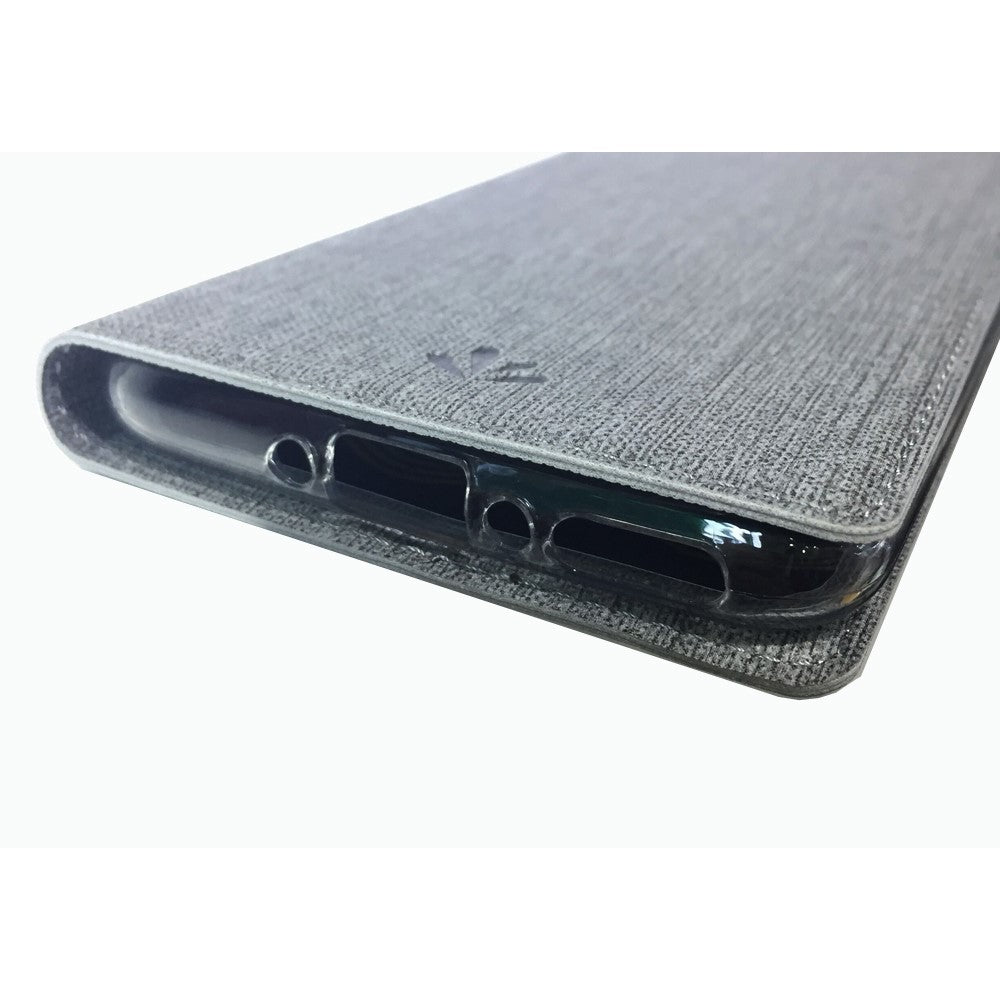 VILI DMX Cross Texture Läderfodral med Kortplats för OnePlus 7T Pro