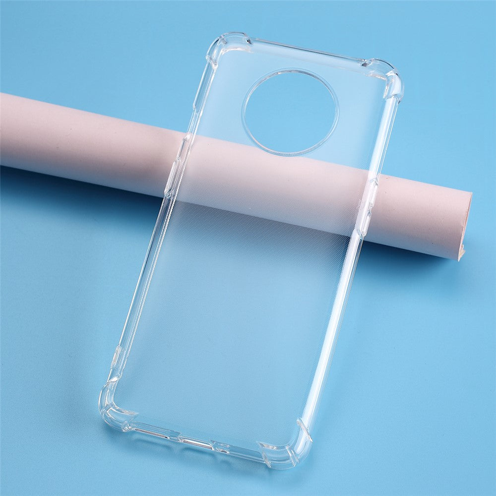 OnePlus 7T TPU-skal stötdämpande genomskinligt mobilskydd