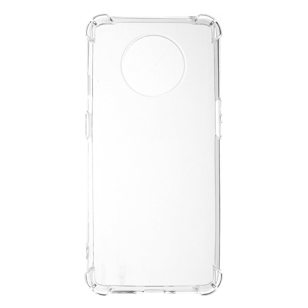 OnePlus 7T TPU-skal stötdämpande genomskinligt mobilskydd