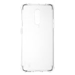 OnePlus 7T Pro-fodral med stötdämpning, genomskinligt TPU-skal