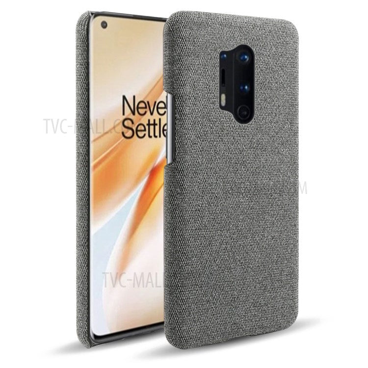 Tygstruktur Hårt skalskal för OnePlus 8 Pro