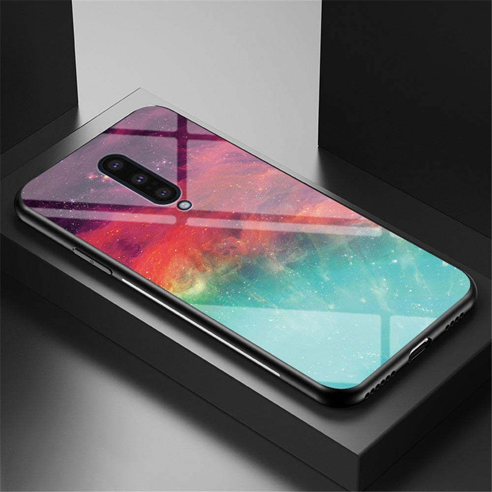 Stjärnhimmel Härdat Glas + PC + TPU Mobilskal för OnePlus 8
