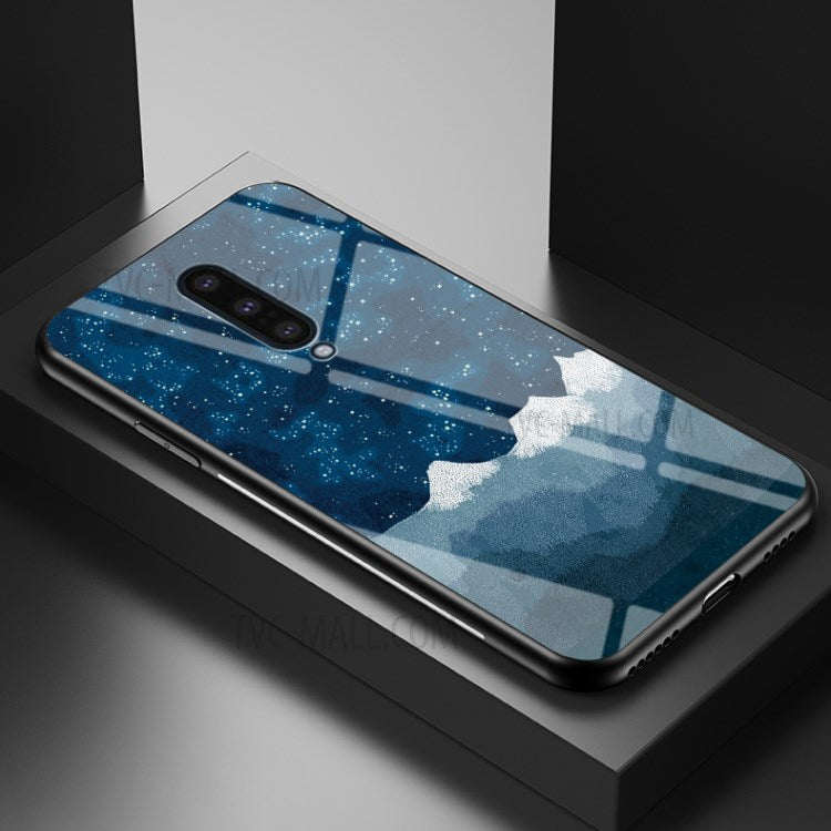 Stjärnhimmel Härdat Glas + PC + TPU Mobilskal för OnePlus 8