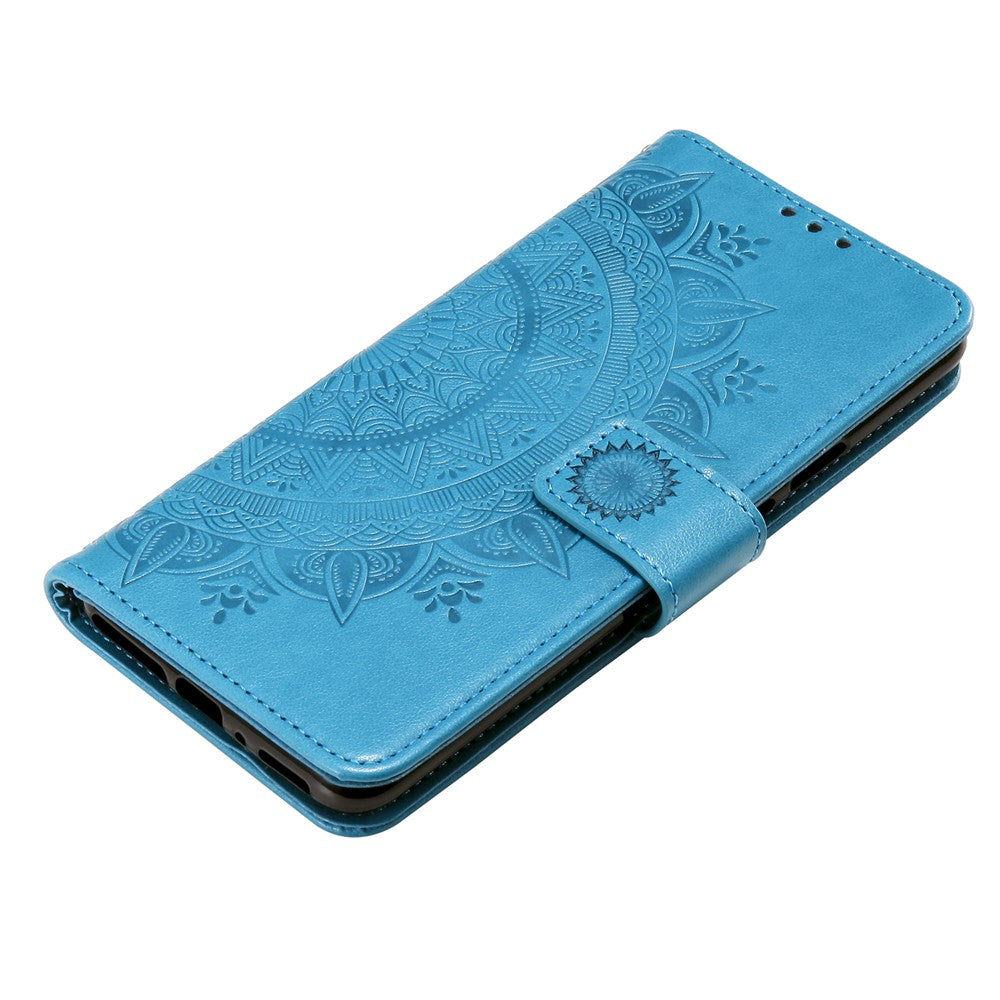 Läderfodral med tryck och plånboksfodral för OnePlus 8