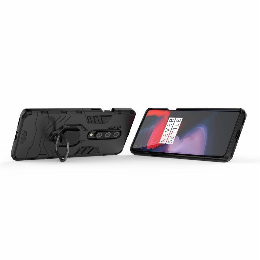 Cool Guard Ringhållare Kickstand PC TPU Hybridskal Skyddande Shell för OnePlus 8 Pro