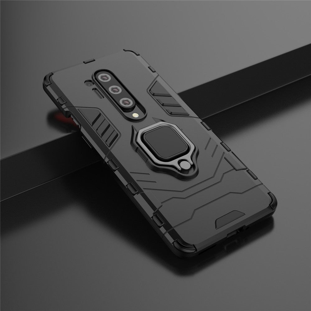 Cool Guard Ringhållare Kickstand PC TPU Hybridskal Skyddande Shell för OnePlus 8 Pro
