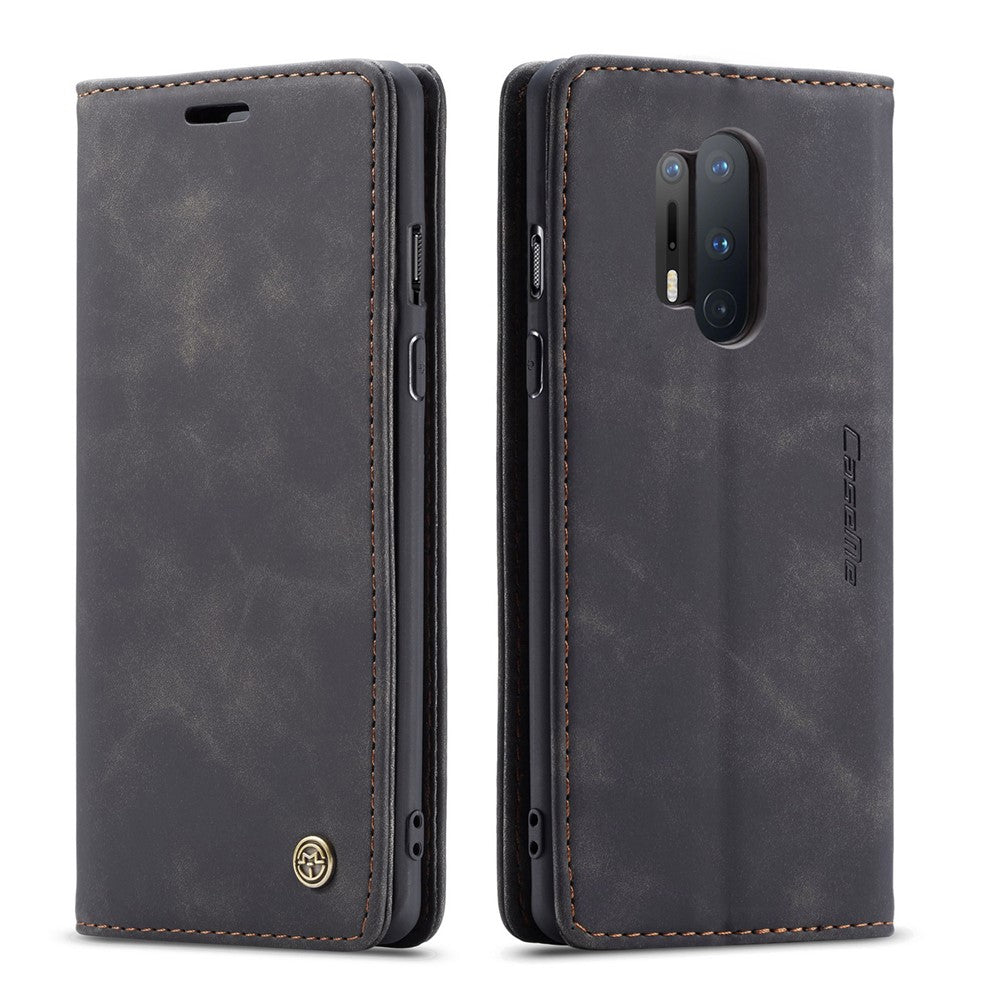 CASEME 013-serien självabsorberande läderskyddsfodral för OnePlus 8 Pro