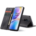 CASEME 013-serien självabsorberande läderskyddsfodral för OnePlus 8 Pro