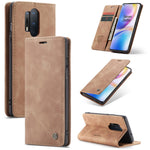 CASEME 013-serien självabsorberande läderskyddsfodral för OnePlus 8 Pro