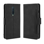 PU-läderfodral med stativ och plånbok för mobil med flera kortplatser för OnePlus 8